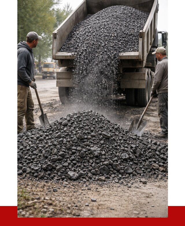 Дробленый асфальт в Новоалтайске от 2863 р. с доставкой | ПРОНЕРУДНвл
