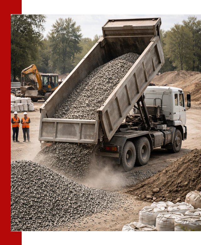 Аренда самосвала в Новоалтайске для доставки сыпучих и нерудных материалов