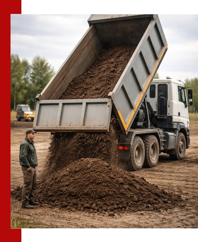 Аренда самосвала с водителем в Новоалтайске для сыпучих грузов и навоза