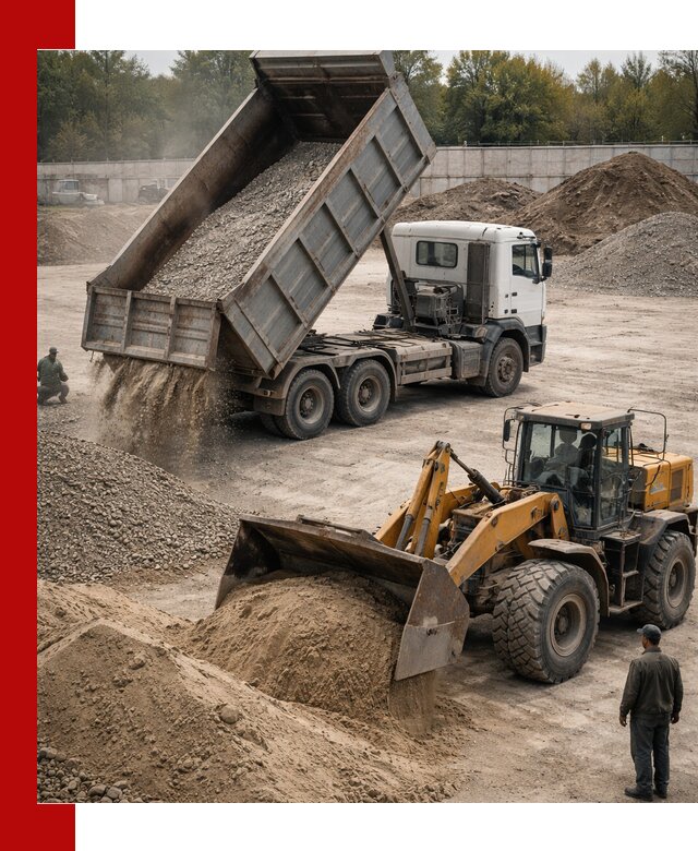 Перевозка сыпучих грузов самосвалами и бортовыми в Новоалтайске